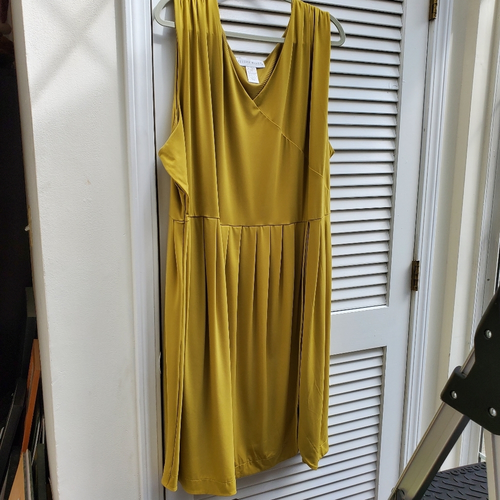 Allison Woods Chartreuse Dress